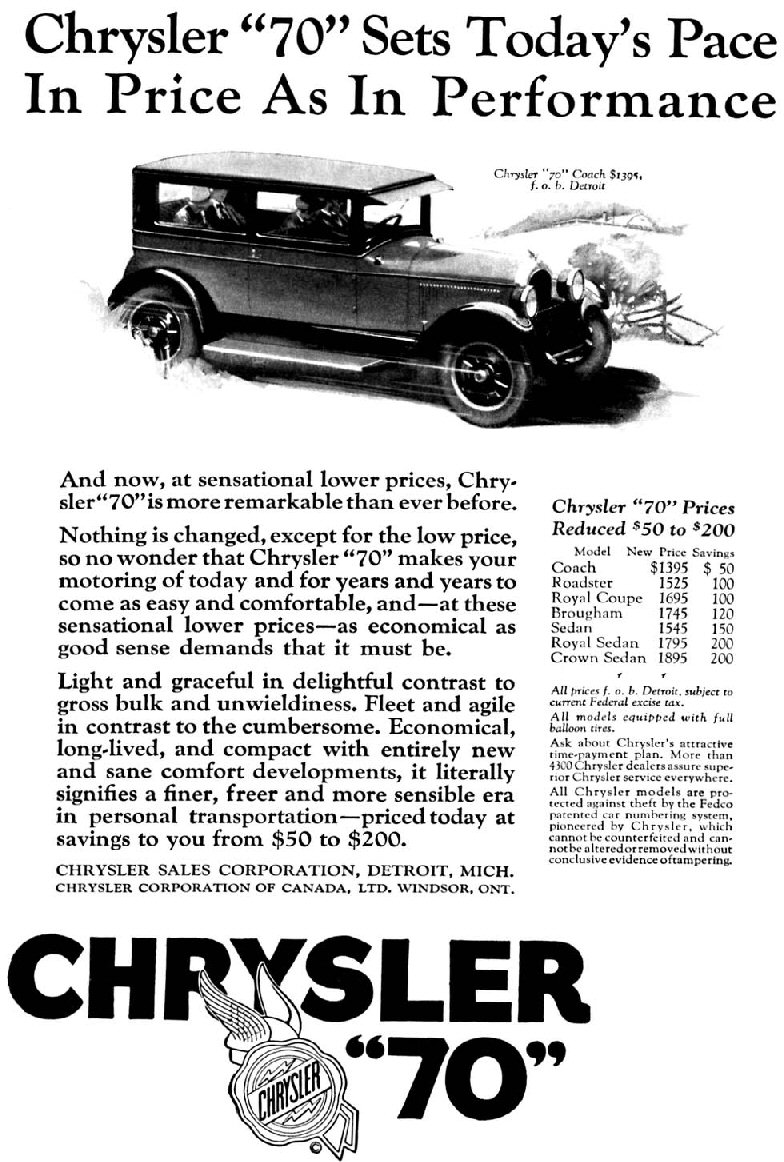 1926 Chrysler 3